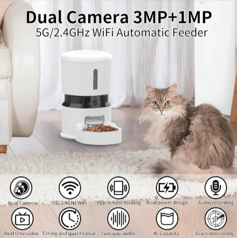 Pet feeder dimensions and specification