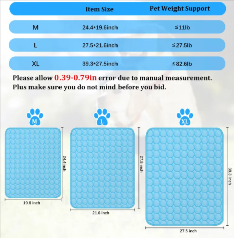 Cooling Mat for Dogs & Cats